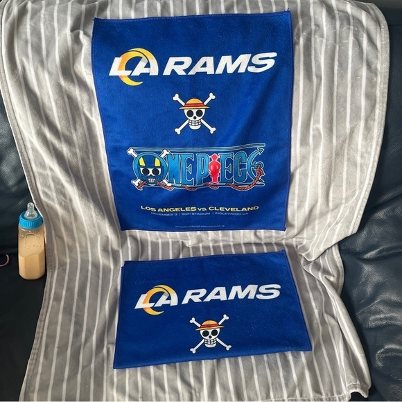 La rams collectable sports towel x2 - Picture 4 of 6